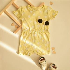 رامپر نوزادی دخترانه  توپ توپی برند Primark