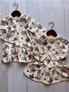 سارافون دخترانه دورسی اهو برند H&M