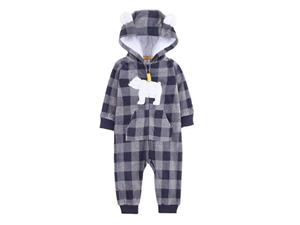 سرهمی بچهگانه طرح چهار خونه خرسی برند Carters