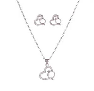 نیم ست قلب و انگشتر