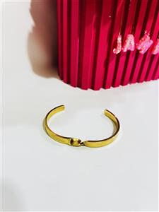 دستبند بنگل استیل مردانه طرح بینهایت