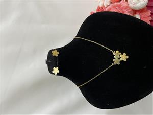 نیم‌ست استیل طرح گل بابونه