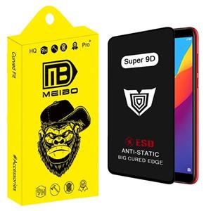 محافظ صفحه نمایش بوک مدل Super 9D Pro مناسب برای گوشی موبایل هوآوی y7 2018 / آنر 7c