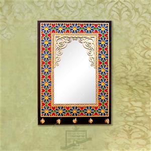 جاکلیدی چوبی (طرح B4)-دیواری،سنتی،لوکس،فانتزی،آینه