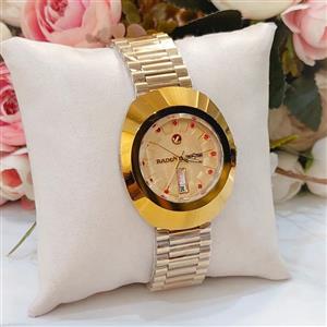 ساعت مردانه رادو تخم مرغی موتور میوتا ژاپن سرامیک ضدخش لنگرچرخون .،