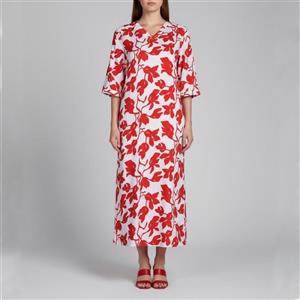 پیراهن ساحلی یقه هفت زنانه افراتین مدل شیرین کد 9608