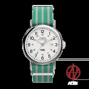ساعت مچی عقربه‌ای زنانه تایمکس Timex مدل TW2Y08800 سری Weekender – با بند ناتو راه راه