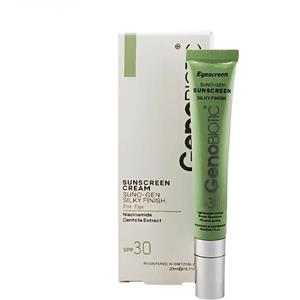 کرم ضد آفتاب دور چشم ژنوبایوتیک SPF30 مدل سانوژن