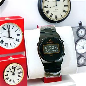 ساعت فیترون FITRON دوزمانه موتور میوتا اصل ژاپن مدل 9893M