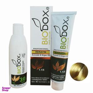 کیت رنگ مو بیوداکس (Bio Dox) شماره N9 حجم 125 میلی‌لیتر رنگ بلوند پلاتینه