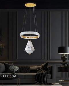 لوستر مدرن SMD سه حالته نیک لایت مدل 1661 خانمان مدل 352636