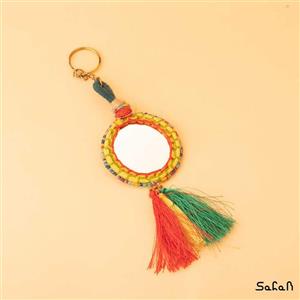 جاکلیدی پارچه ای آینه دار