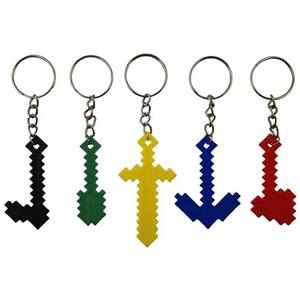 جاکلیدی مدل ماینکرافت بسته 5 عددی