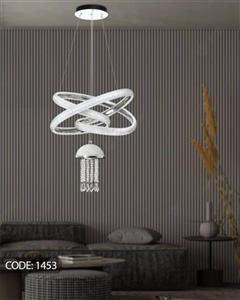 لوستر آویز مدرن SMD سه حالته نیک لایت مدل 1453 خانمان مدل 350231