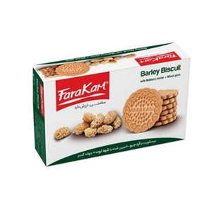 کامور بیسکوییت جوانه گندم با شهد توت بدون قند 360گ