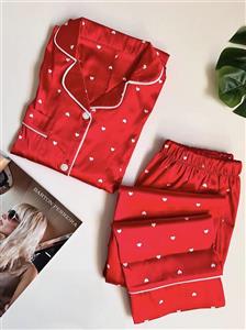 ست شومیز و شلوار ساتن ابریشم