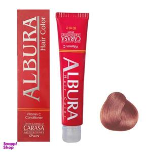 رنگ مو آلبورا (Albura) مدل Carasa شماره 7.75 رنگ برنز روشن حجم 100 میلی‌ لیتر