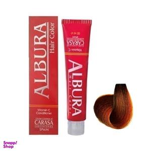 رنگ مو آلبورا (Albura) مدل Carasa شماره 5.75 رنگ برنز حجم 100 میلی‌ لیتر