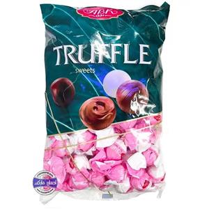 شکلات ترافل توپی آ ب کا با طعم توت فرنگی یک کیلویی