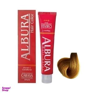 رنگ مو آلبورا (Albura) مدل Carasa شماره 6.3 رنگ بلوند طلایی تیره حجم 100 میلی‌ لیتر