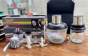 خردکن و آسیاب دوقلو سیلور کرست شیشه پیرکس
