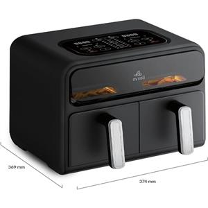 سرخ کن دو قلوی ایوولی ظرفیت 9 لیتری مدل AF9009T