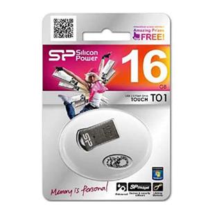 فلش مموری ۱۶ گیگ سیلیکون پاور مدل Touch T01
