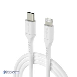 کابل شارژ 2 متری لایتنینگ به USB-C هادرون مدل C-L01L