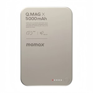 پاوربانک مگ سیف 15 وات 5000 میلی آمپر مومکس مدل Q.MAG X 116A