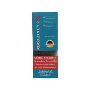 شامپو موی چرب روکوزینک 2 درصد روکوکو 300 میلی لیتر