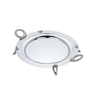 سینی گرد مات سافینوکس مدل حلقه نگین کد 805 کشور: ترکیه, گارانتی: گارانتی 36ماهه