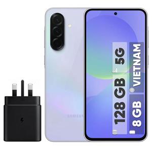 گوشی موبایل سامسونگ مدل Galaxy A36 دو سیم کارت ظرفیت 128 گیگابایت و رم 8 گیگابایت - ویتنام - به همراه شارژر 45 وات سامسونگ