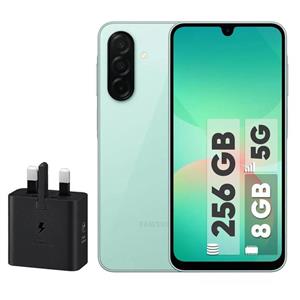 گوشی موبایل سامسونگ مدل Galaxy A26 دو سیم کارت ظرفیت 256 گیگابایت و رم 8 گیگابایت - به همراه شارژر 25 وات سامسونگ