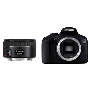 دوربین دیجیتال کانن مدل EOS 2000D به همراه لنز 50 میلی متر STM 1.8