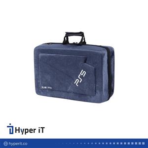 کیف حمل کنسول بازی پلی استیشن 5 اسلیم و پرو مدل Velvet