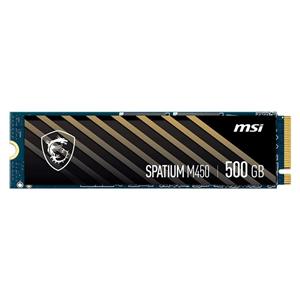 اس اس دی اینترنال PCIe 4.0 ام اس آی مدل SPATIUM M450 PCIe 4.0 NVMe M.2 ظرفیت 500 گیگابایت
