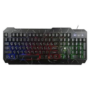 کیبورد مخصوص بازی بیاند مدل BGK-9500، سوییچ ممبران ، Full Size، نورپردازی LED RGB