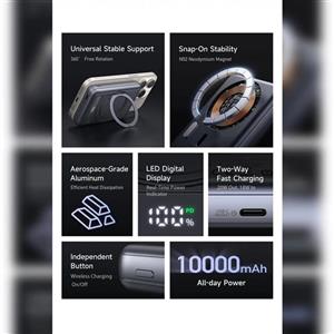 پاور بانک مک دودو مدل mc-837 ظرفیت 10000 میلی آمپرساعت