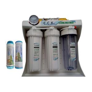 دستگاه تصفیه کننده آب سی سی کا مدل RO12323  به همراه دو فیلتر پیش تصفیه