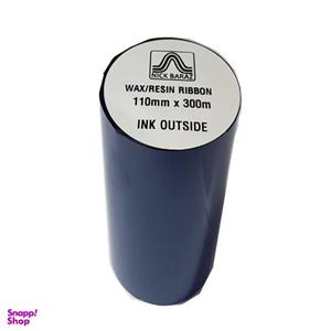 ریبون پرینتر لیبل زن نیک براز مدل WAX/RESIN 110mm x 300m
