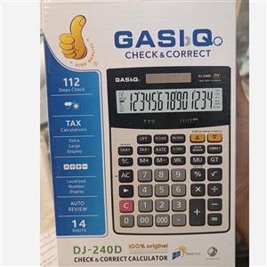 ماشین حساب کاسیو مدل DJ-240D