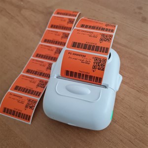 برچسب پرینتر لیبل زن حرارتی مدل S3451 بسته 5 عددی
