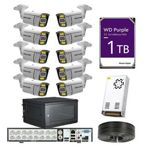 سیستم امنیتی مدل CAMERA 10 - AXESSLINK مجموعه 10 عددی