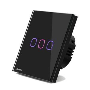 کلید لمسی هوشمند سه پل مٌروا مدل JS