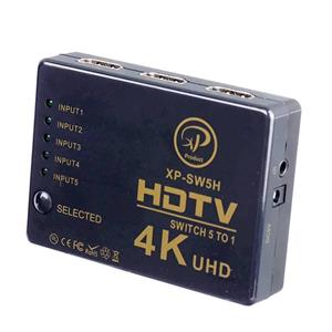 سوئیچ 5 پورت HDMI ایکس پی مدل XP-SW5H