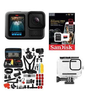 دوربین فیلم برداری ورزشی گوپرو مدل GO PRO HERO13  به همراه لوازم جانبی
