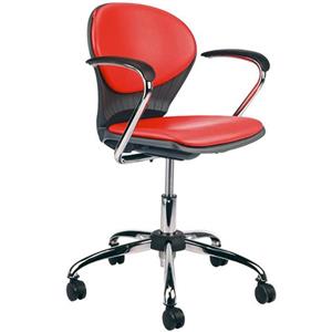 صندلی اداری نیلپر مدل SK415o چرمی