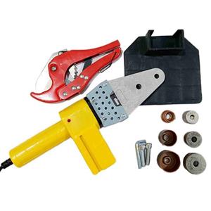 دستگاه جوش لوله پلیمری 600 وات مدل XZ409 مجموعه 8 عددی