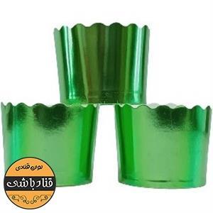 کپسول کاپ کیک سبز