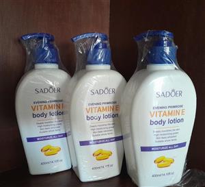 لوسیون بدن ویتامین ای سادور